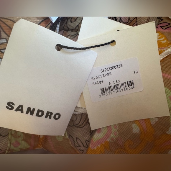 Sandro
Dieppe Printed Wide Leg Jumpsuit - Picture 10 of 12